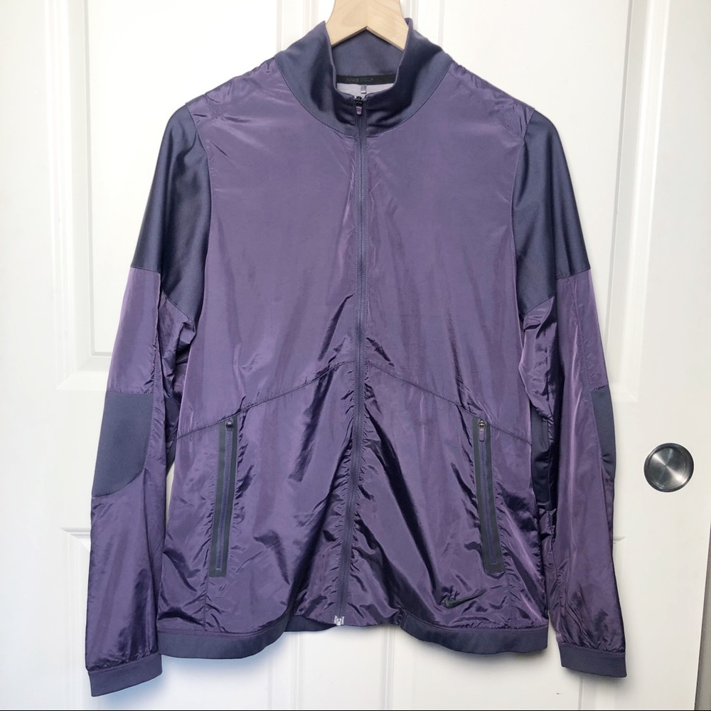 Nike Golf Jacket Stretch Premium purple size large